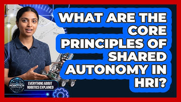 What Are The Core Principles Of Shared Autonomy In HRI?