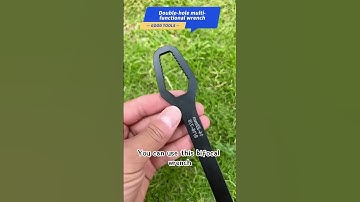 Double-hole multi-functional wrench,which one is valueable for you