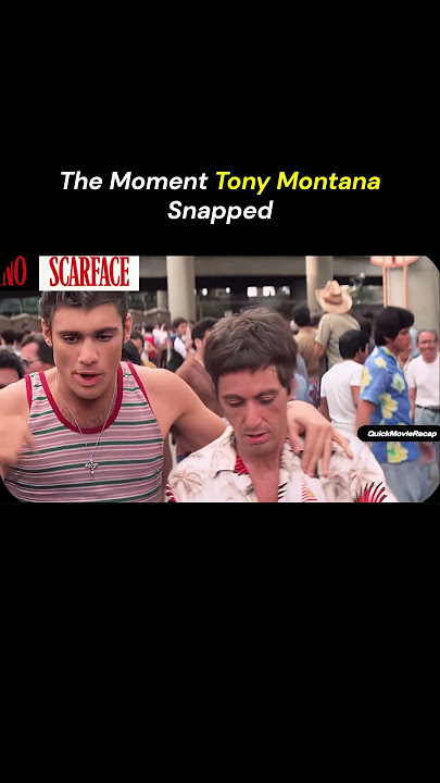 Tony Montana’s Breaking Point - Scarface 1983