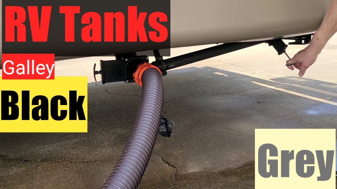 RV Tanks: Galley, Black, and Grey - YouTube
