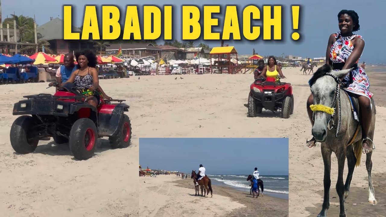 Исследование пляжа Лабади.