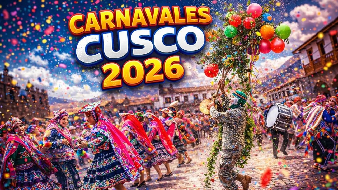 CARNAVALES CUSCO 2026 🎉 Así se Vivió el Gran Pasacalle en la Plaza de Armas