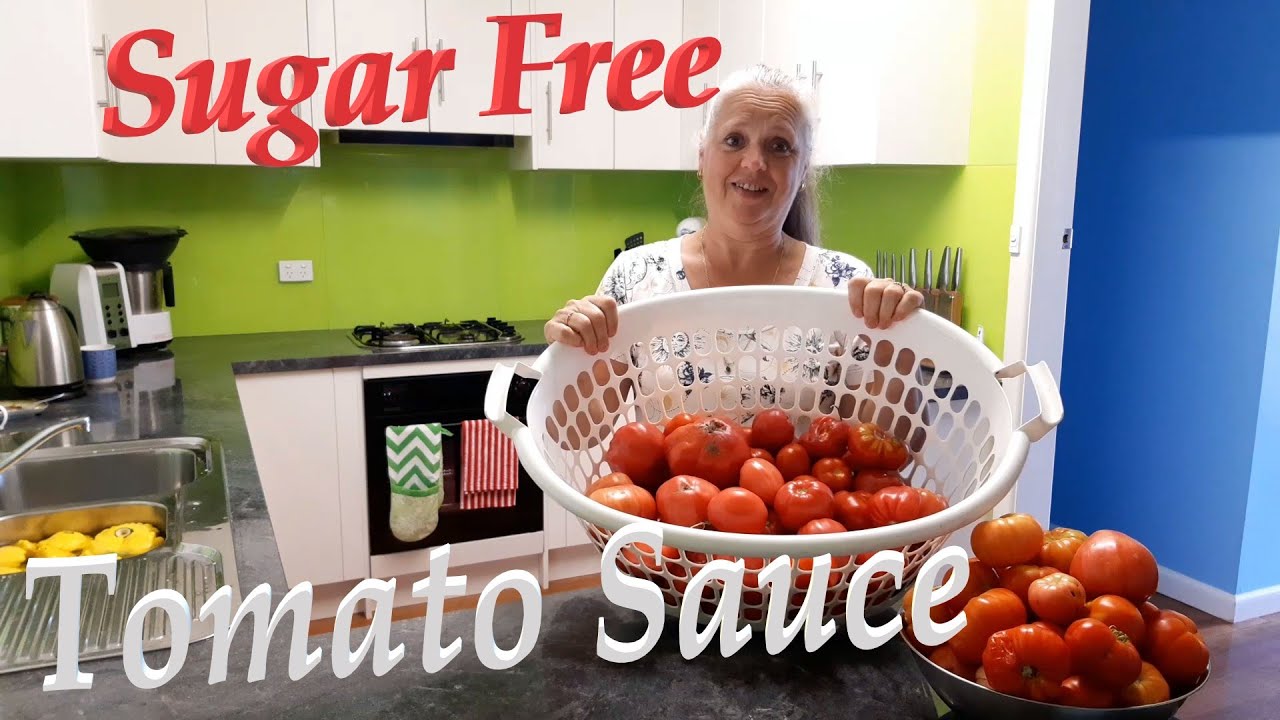 Homemade Tomato Sauce No Sugar for Bolognaise, Marinara, Spaghetti