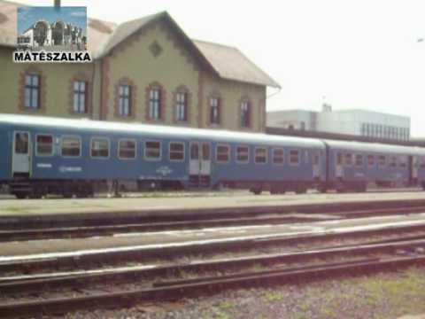 Vonatok Mateszalkan Es Nagykarolyban Youtube