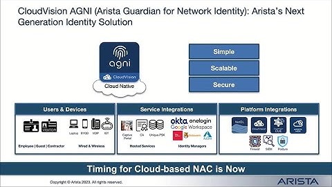 What’s New with Arista Cognitive Campus