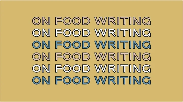 On Food Writing with Alicia Kennedy