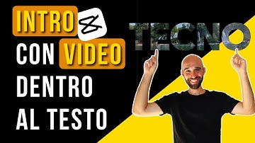 Creare una intro con video dentro il testo con CapCut