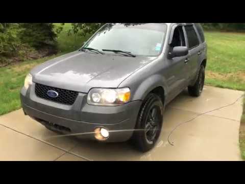 2007 Ford Escape Cold Start - YouTube