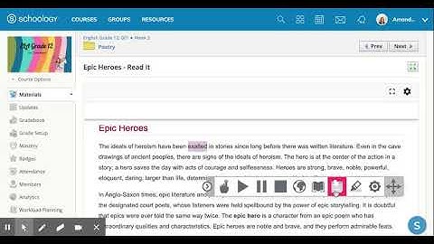 Schoology | Read It Activities - Annotation Strategies
