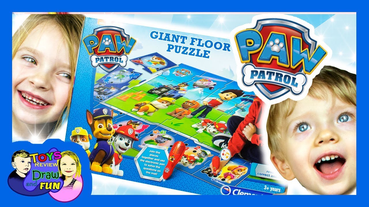 Clementoni 61970 Paw Patrol Giant Floor Puzzle for children Multi Color