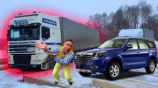 Auto Mechanic Mr. Joe on Hover Great Wall Repairs Hood Hover & Builds House & Highway VS Truck 13+