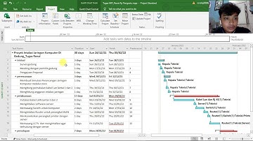 Proyek Intalasi Jaringan Komputer Disebuah Gedung (Microsoft Project)