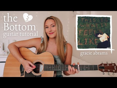 Gracie Abrams The Bottom Guitar Tutorial EASY CHORDS // Nena Shelby