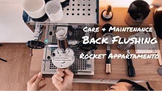 Back Flush Rocket Appartamento | Cleaning espresso machine |