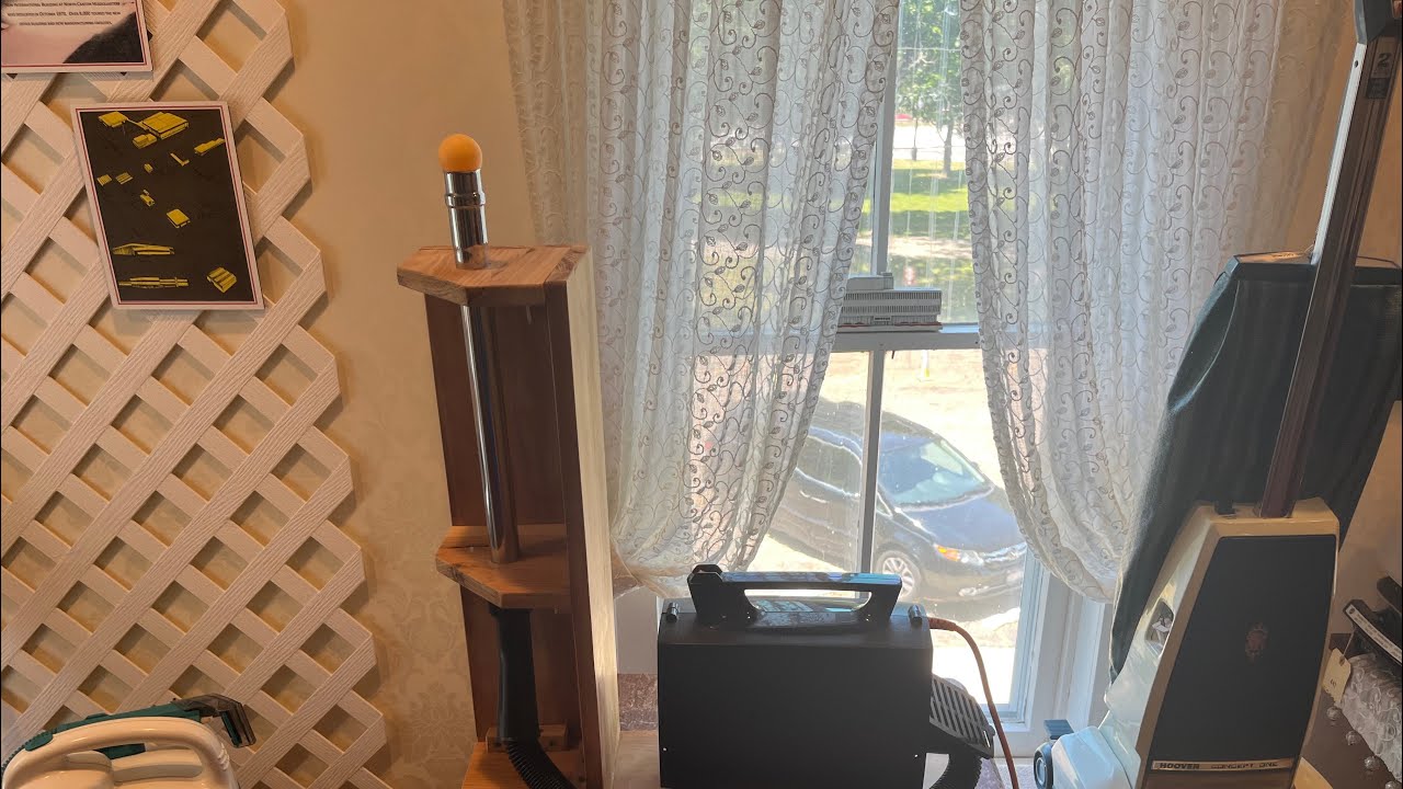 Hoover Portapower Commercial Canister at the Hoover Historical Center