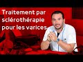 Traitement par sclrothrapie pour les varices