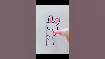 تعلم رسم أرنب كيوت من حرف R للمبتدئين يلا جربوها واعملوا لايك واشتراك ف القناة وفعلو الجرس 