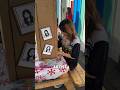 She Fell in Love While Drawing 🥶✏️~working art skillwood/ hand crafts / #shorts #trending #youtube