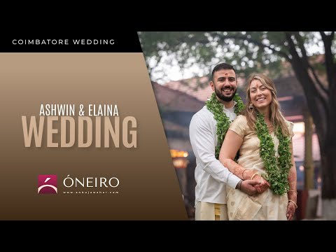 Kerala Temple Wedding Bliss: Ashwin & Eliana's Coimbatore Celebration - ONEIRO by Anbujawahar