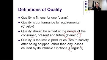 Quality Costs Part 1