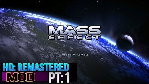 Mass Effect, PC In HD, High Resolution Textures Mod, Pt 1