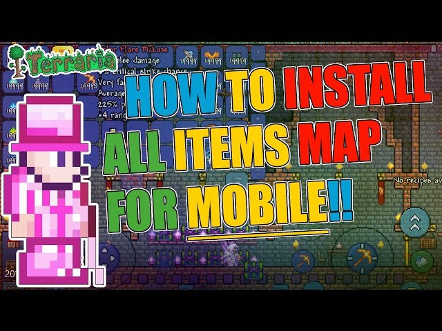 New Terraria AIW 1.4.4 Labour Of Love Update 1.4.4 All Items Map! ALL NEW  ITEMS! Download PC/Mobile 