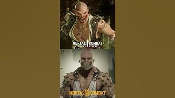 Mortal Kombat 1 Khaos Reigns vs Mortal Kombat 11 Character Comparison (4K 60FPS)