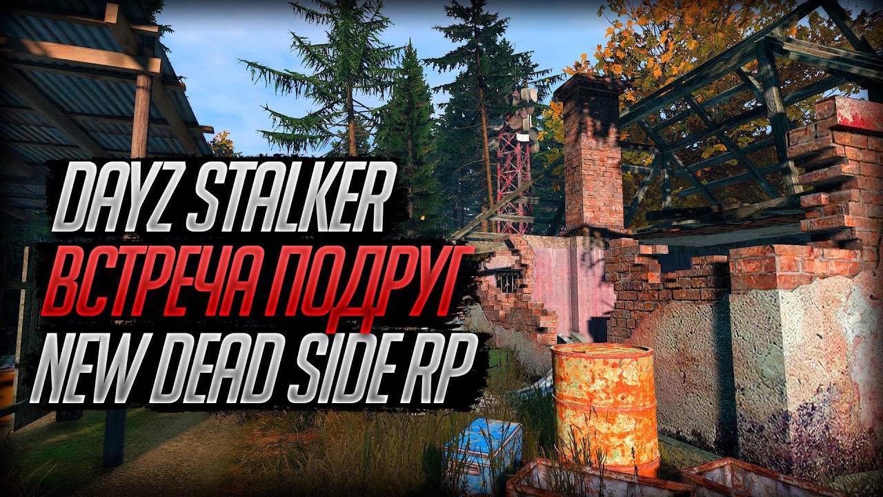 DayZ STALKER RP [NEW DEAD SIDE] - Первый день №1 🔴