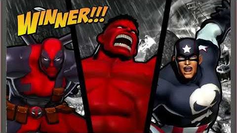 Ultimate Marvel vs. Capcom 3 - Deadpool/Captain America/Hulk Playthrough