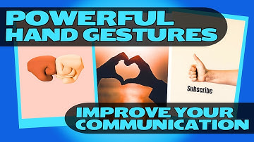 Unlocking the Power of Hand Gestures: Enhance Your Communication Skills #edit #tiktok #skills#power