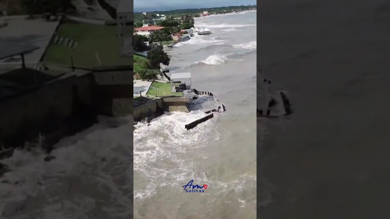 Águas de março, na praia de Salinas, no Pará.