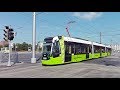 Санкт-Петербург. Трамвай модели Stadler B85600M ("Чижик"). 29.07.2018г.