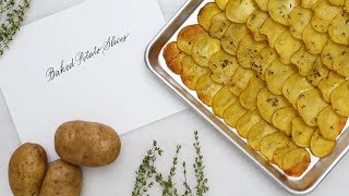 Easy Baked Potato Slices- Martha Stewart