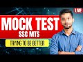 🔴 LIVE MOCK TEST | SSC MTS 2025 Full Test 9 | Testbook