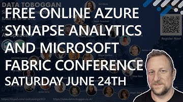 Data Toboggan: Free Online Azure Synapse Analytics and Microsoft Fabric Conference