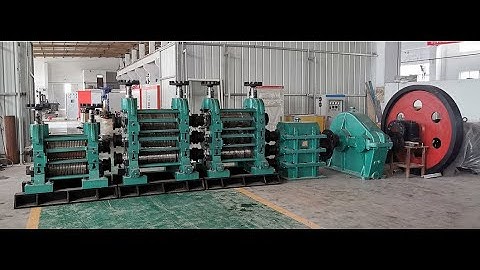 Small rebar production line rolling mill plant