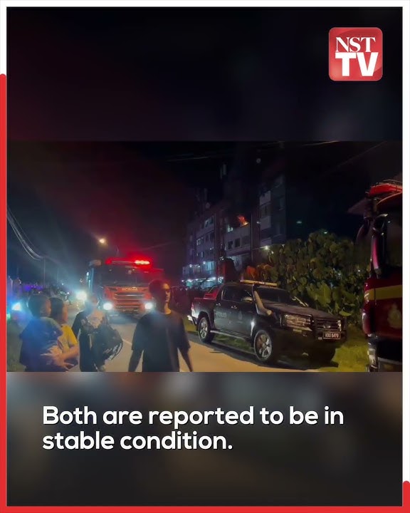 Two firefighters electrocuted in Sabah blaze