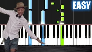 Pharrell Williams - Happy - EASY Piano Tutorial by PlutaX chords