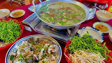 Khí Trời Vừa Se Lạnh Nấu Nồi Cháo Cá Lóc Đồng Rau Đắng Ăn Giải Cảm •UMQT | #972