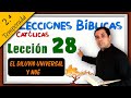 ✅ EL DILUVIO UNIVERSAL Y NOÉ - 📚 Lecciones Bíblicas 2ª Temporada - Padre Arturo Cornejo