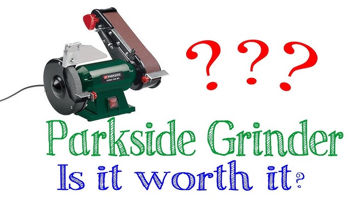 PARKSIDE Unbox, & Belt First Sander - Grinder Bench PSBS CHEAP Review 240 - C2 YouTube Use With