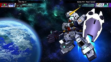 SD Gundam G Gen Genesis - RX-121-1 Gundam TR-1 [Hazel Custom] (Titans Pilot) (0087)