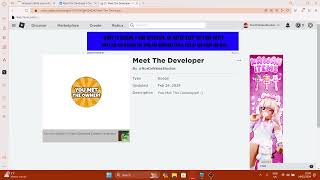 How to make a MEET THE DEVELOPER BADGE