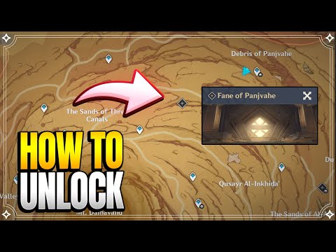 How to Unlock "Fane of Panjvahe" Domain | World Quests & Puzzles |【Genshin Impact】