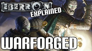 Eberron Lore - Warforged (Dungeons & Dragons)