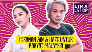 limaletop pesanan ain haze untuk rakyat malaysia dilarang butthurt