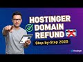 How to Refund or Cancel Domain on Hostinger | Step-by-Step Guide (100% Working)