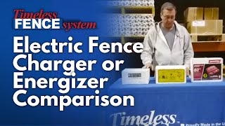 Electric fence charger or energizer comparison