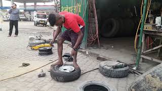 tubeless tyre new tyre fitting MRF #9110926371call