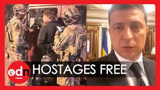 Ukraine Bus Hijacking Ends after President Urges Public to Watch Animal Rights Film